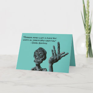 Tarjeta cita de james baldwin