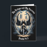 Tarjeta Cita de la Biblia del Ángel de la Guarda Gótico Cr<br><div class="desc">Camiseta sin Mangas de Cita de la Biblia del Ángel de la Guarda Gótico Cristiano Salmo 91_2</div>