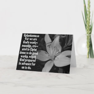 TARJETA CITA DE LA ESCRITURA DE LA BIBLIA DEL 2:10 DE