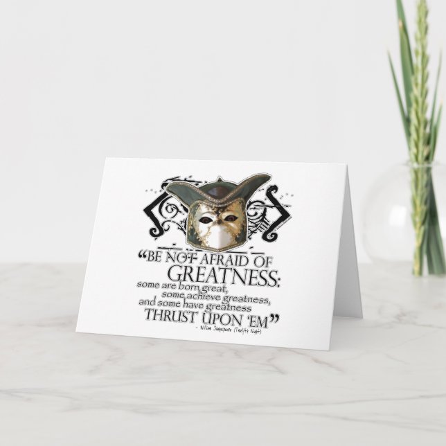 Tarjeta Cita de la noche de Reyes (Anverso)