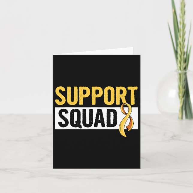 Tarjeta Cita De Lucha Contra El Cáncer Infantil Para Un Ca (Anverso)