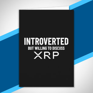 Tarjeta Cita de memes de criptomonedas XRP introducida div