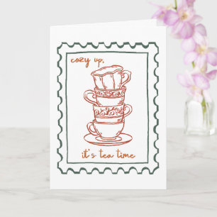 Tarjeta Cita de Otoño 