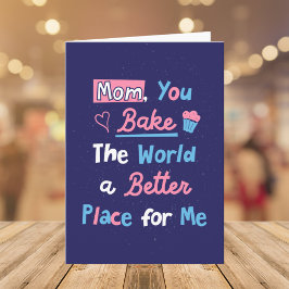 Tarjeta Cita de Pastelería del Día de las Madres Pastelera