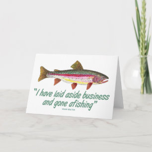 Tarjeta Cita de pesca