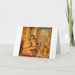 Tarjeta Cita de sabiduría de Hafiz "El círculo de Dios"