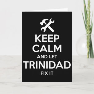 Tarjeta Cita de Trinidad Fix divertida cumpleaños personal