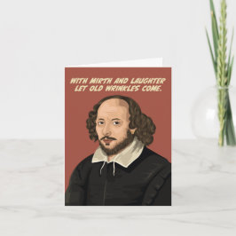 Tarjeta Cita de William Shakespeare