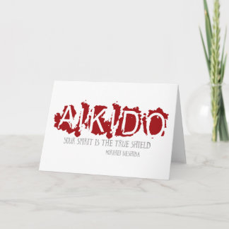 Tarjeta Cita del Aikido