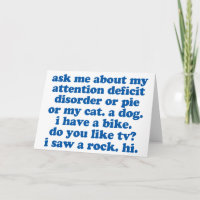 Cita del humor de ADHD
