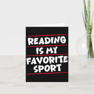 Tarjeta Cita divertida de amante de libros leer motivación