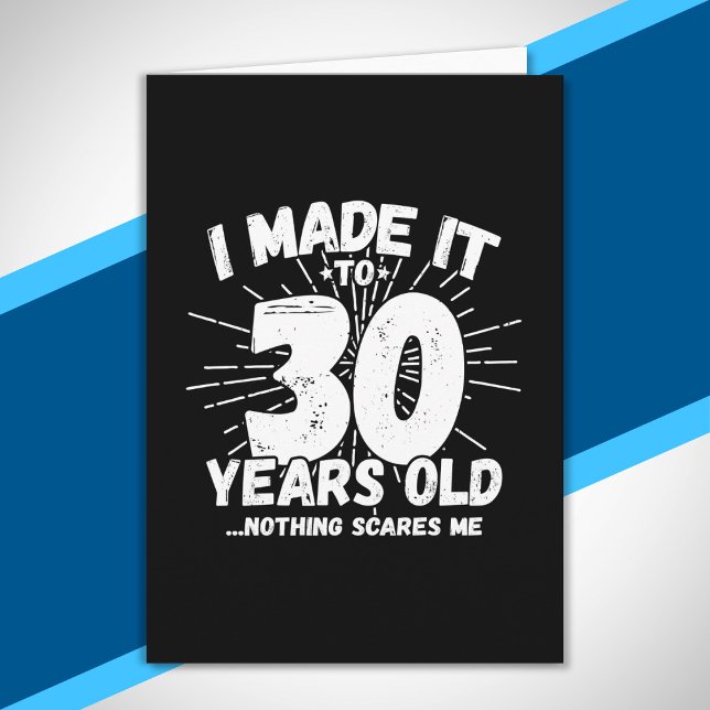 Tarjeta Cita divertida de cumpleaños número 30 sarcástica  (Subido por el creador)