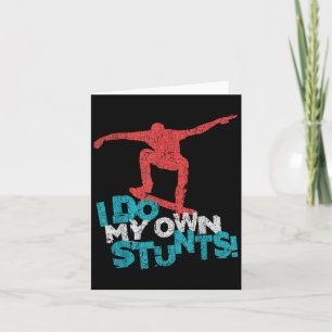Tarjeta Cita divertida de Guay Skateboarding diciendo, Ska