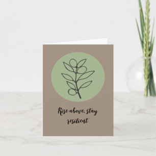 Tarjeta Cita en blanco floral de acuarela caprichosa