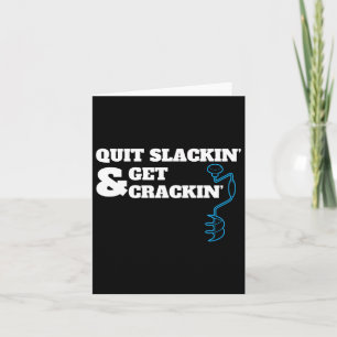 Tarjeta Cita Graciosa De Pesca De Hielo Para Pescadores Pe