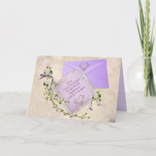 Tarjeta Cita inspiradora matrimonial