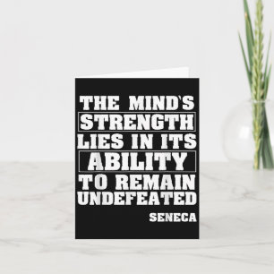 Tarjeta Cita Motivacional Seneca Estofilia Estética