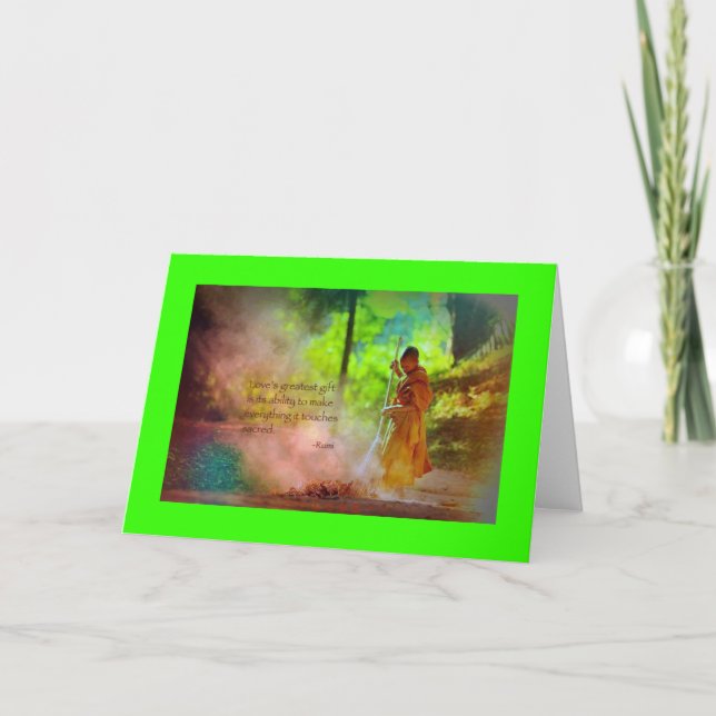 TARJETA CITA RUMI DE CARD-LOVE (Anverso)