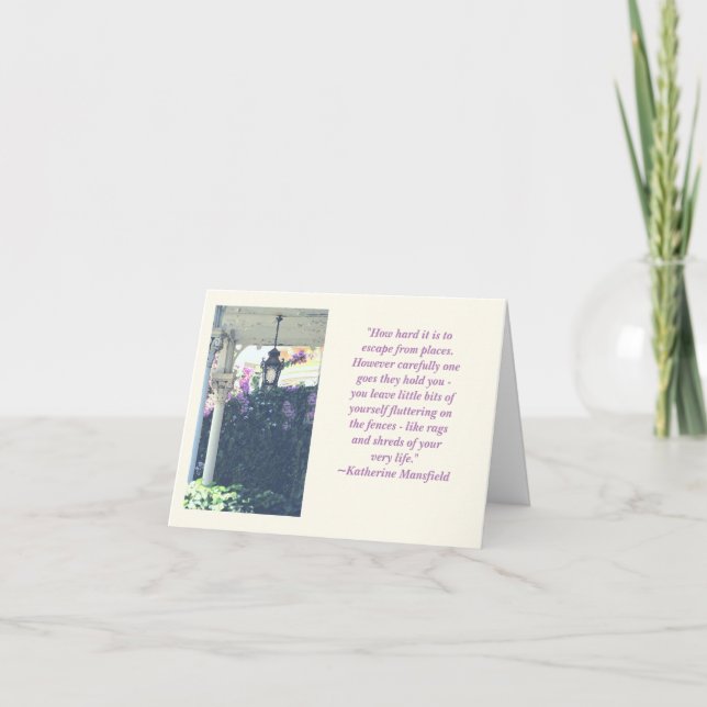 TARJETA CITA SOBRE MOVERSE Y DECIR ADIÓS (Anverso)