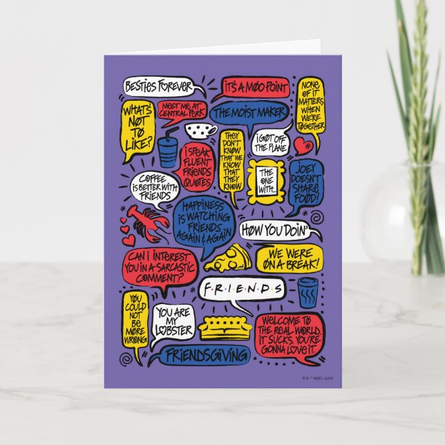 Tarjeta Citas de FRIENDS™ (Anverso)