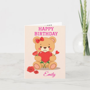 Tarjeta citas divertidas para niños de cumpleaños