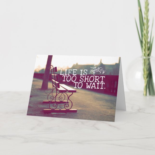 Tarjeta citas inspiradoras y motivacionales (Anverso)