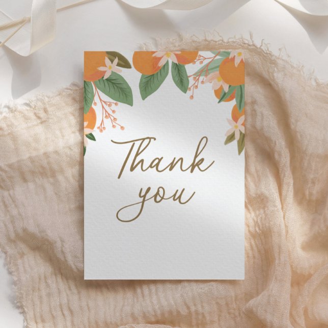 Tarjeta Citrus Bridal Shower (Subido por el creador)