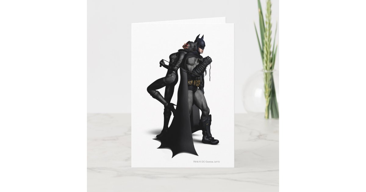 Tarjeta Ciudad Batman Arkham | Batman y Catwoman 