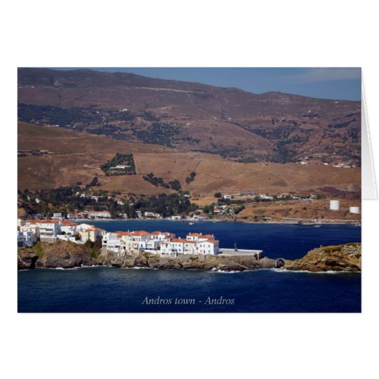 Tarjeta Ciudad de Andros - Andros