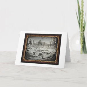 Tarjeta Ciudad de Nevada, 1852 de José Blaney Starkweather