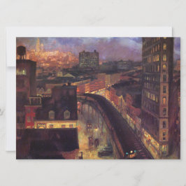 Tarjeta Ciudad de Nueva York de Greenwich Village (NYC)