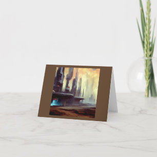 Tarjeta Ciudad de SF en un planeta extraño 2