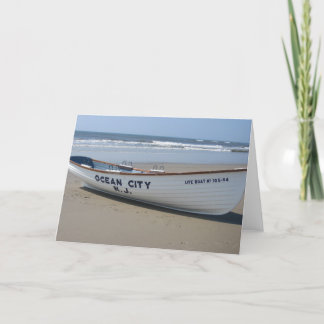 Tarjeta Ciudad del océano, NJ * diversión del verano *