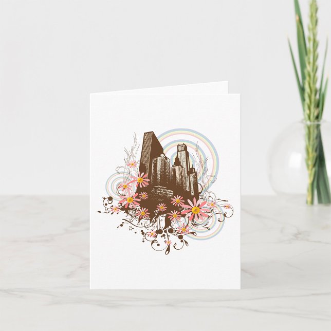 Tarjeta Ciudad floral (Subido por el creador)