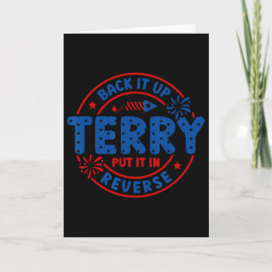 Tarjeta Ck Vintage It Up Terry Ponlo Al Revés 4 De Julio