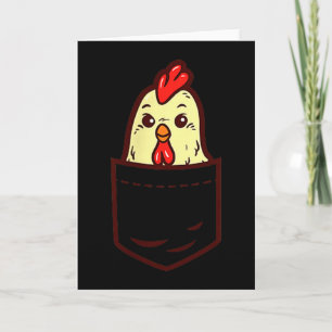 Tarjeta Cket Susurrador De Pollo Lindo Ultragranja Animal