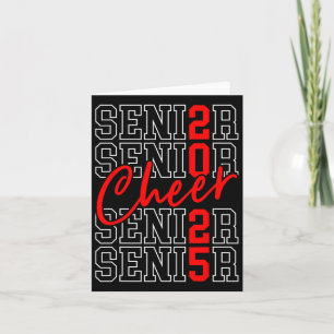 Tarjeta Cl De 2025 Cheer Graduation Cl De 2025 Senior 25