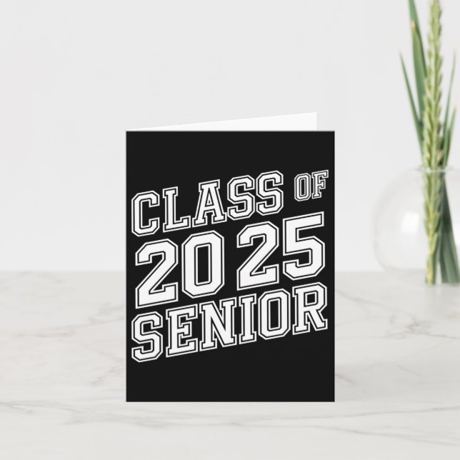 Tarjeta Cl De 2025 Chicas De Secundaria Superior (Anverso)