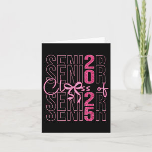 Tarjeta Cl De 2025 Coquette Senior 2025 Graduación De Vuel
