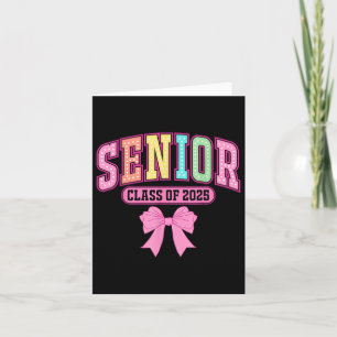 Tarjeta Cl De 2025 Coquette Senior 2025 Graduación De Vuel