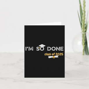 Tarjeta Cl De 2025 Estoy Tan Terminado De Graduación Por É