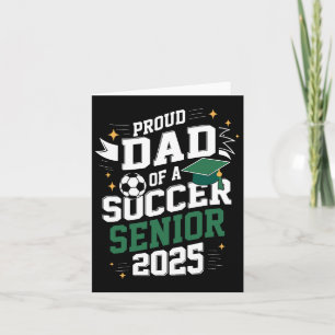Tarjeta Cl De 2025 Fútbol Padre Senior Fútbol Senior Gradu