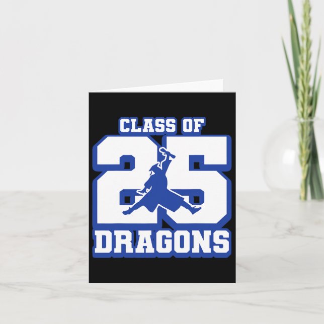 Tarjeta Cl De 2025 Graduación B (Anverso)