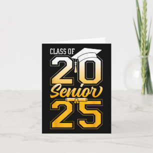 Tarjeta Cl de 2025 Graduada Senior Regalo de Graduación Un