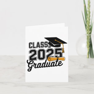 Tarjeta Cl De 2025 Graduado 2025 Graduación Superior 2025