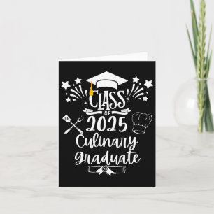 Tarjeta Cl De 2025 Graduado Culinario De Chef Graduado