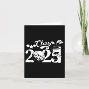 Tarjeta Cl De 2025 Graduation Senior 2025 Golf Play