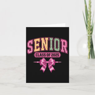 Tarjeta Cl De 2025 Mujeres Chicas De Coquette Bow Graduada