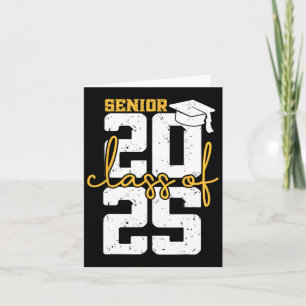 Tarjeta Cl De 2025 Senior 2025 Graduación 1