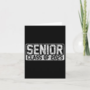 Tarjeta Cl De 2025 Senior 2025 Graduación Senior De Vuelta